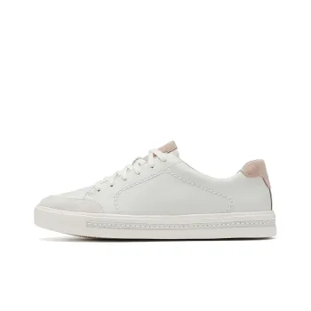 Clarks Stylish Skateboarding Shoes Women's White