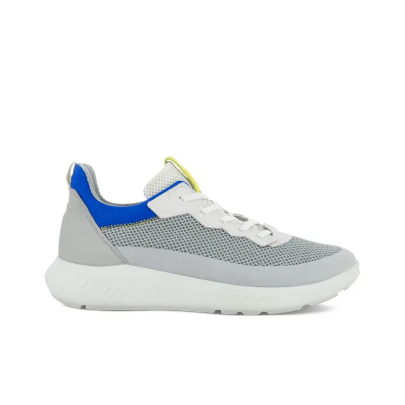 Ecco ATH 1FM Slip Resistant And Abrasion Resistant Coverage Low Top Sports Casual Shoes Men's White-1