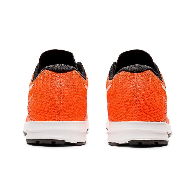 Asics Lyteracer 4 Cushioned Anti-Slip And Wear-Resistant Lightweight Low-Top Running Shoes Men's Orange White-4