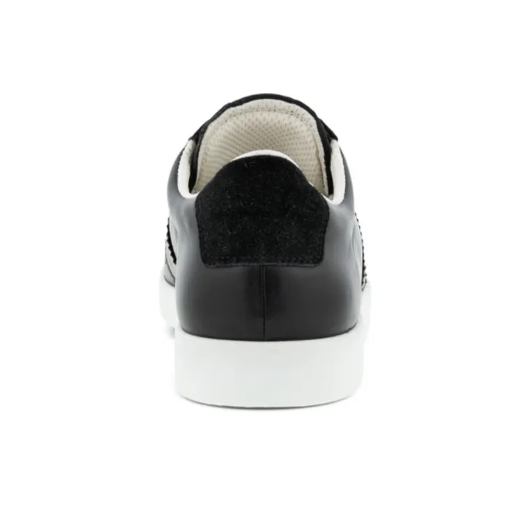 Ecco Street Light Series Stylish Skateboarding Shoes Women's Black-5