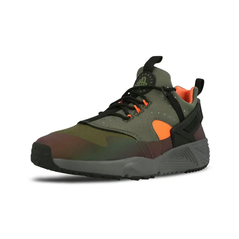 Nike Air Huarache Utility Prm 'Gray Orange'-2