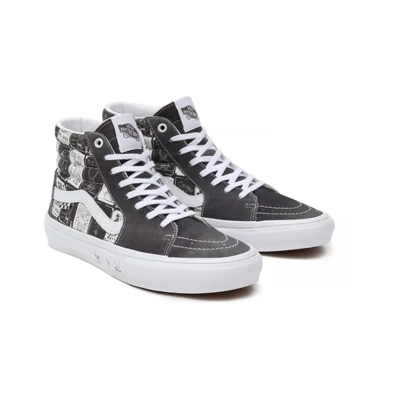 Sk8 Daniel Johnston X Skate Vans Hi 'Hi How Are You Project'-2