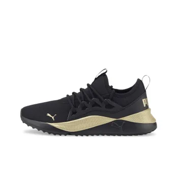 PUMA Pacer Future Allure Cushioned Anti-Slip And Wear-Resistant Lightweight Low-Top Casual Shoes Women's Black Gold