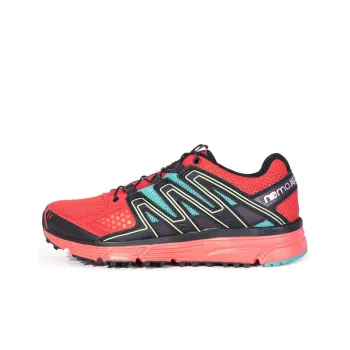 SALOMON X-Mission 3 Wear-Resistant Low-Top Hiking Trekking Shoes Women's Watermelon Red