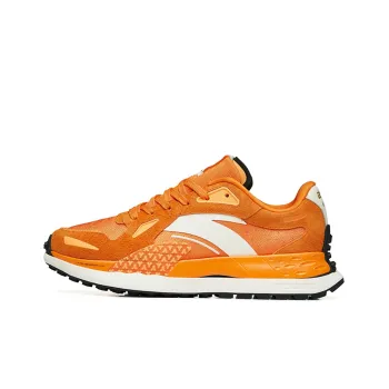 Anta Life Collection Lightweight Low Top Running Shoes Men's Orange