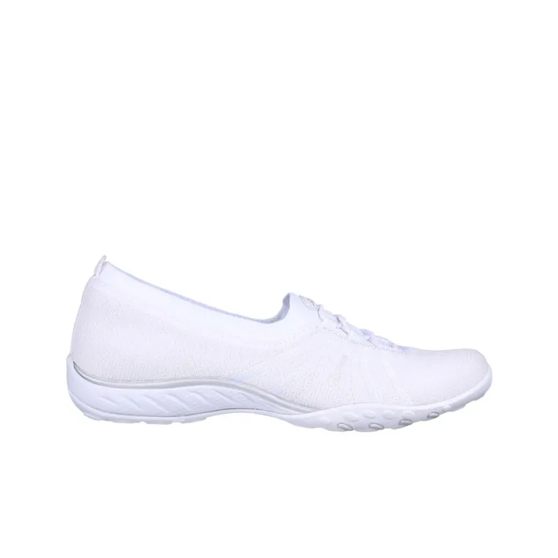Skechers Breathe-Easy Casual Shoes Women's Low-Top White-1
