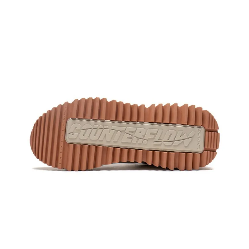 LiNing CF Low Top Sports Casual Shoes Men's Taupe-4