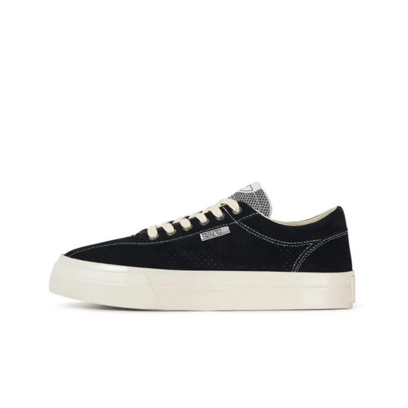 Stepney Workers Club DELOW TRACK PERF Stylish Skateboarding Shoes Men's Black-0
