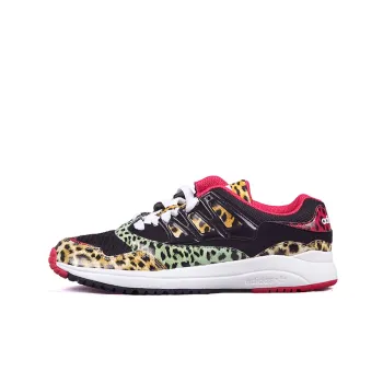 Adidas Originals Torsion Allegra Wear-Resistant Low-Top Running Shoes Women's Leopard Print