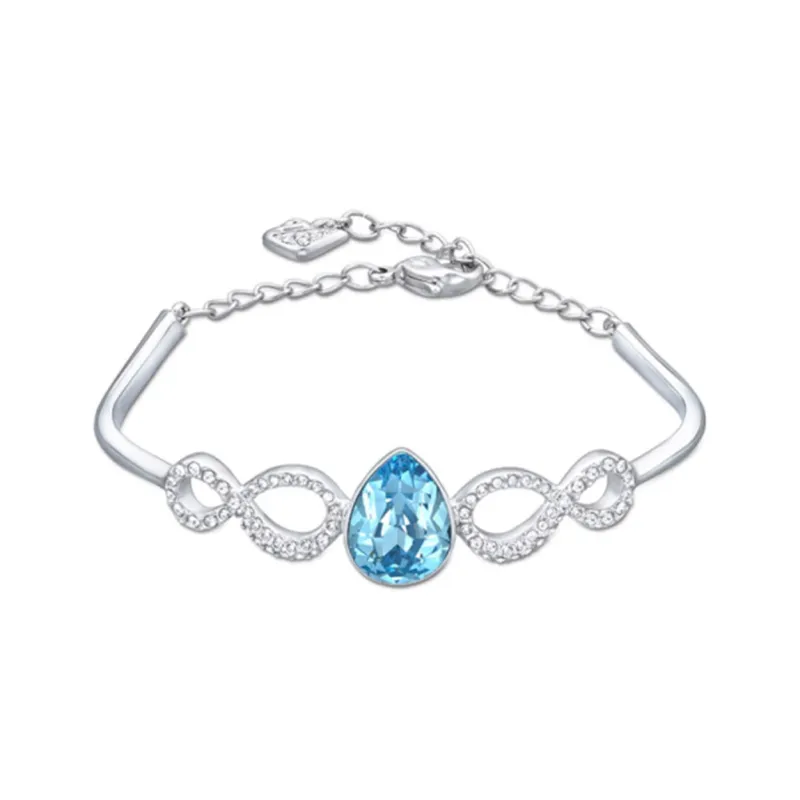 Swarovski Afire Necklaces Women's Blue-1