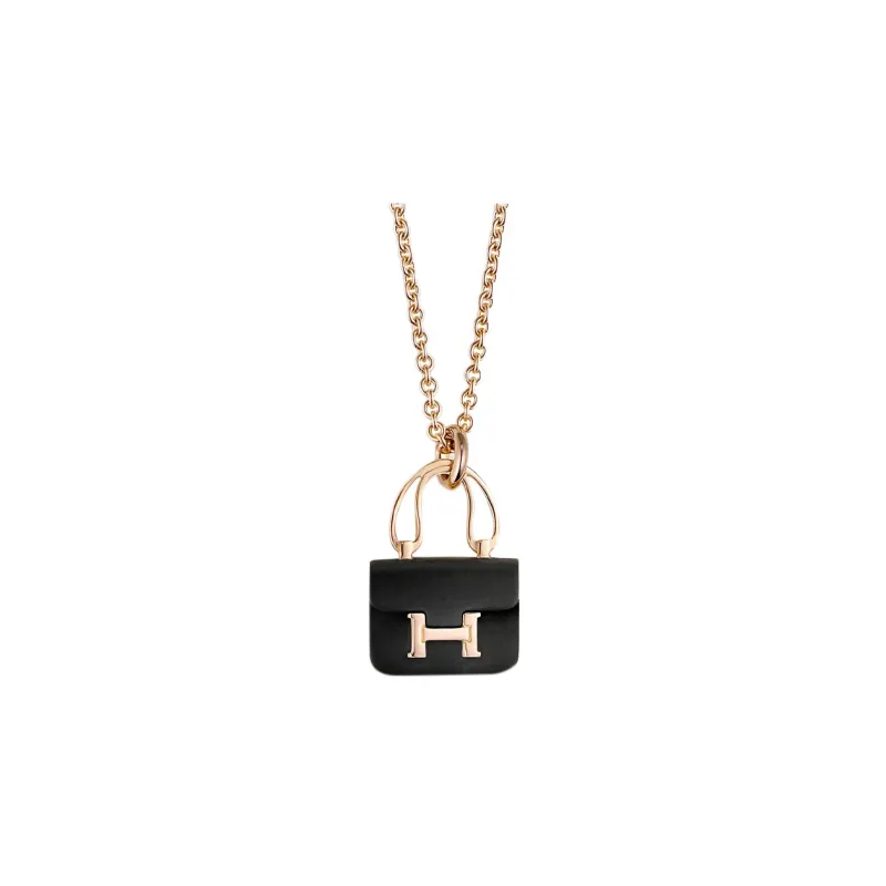 HERMES Rose Gold Necklaces Women's-0