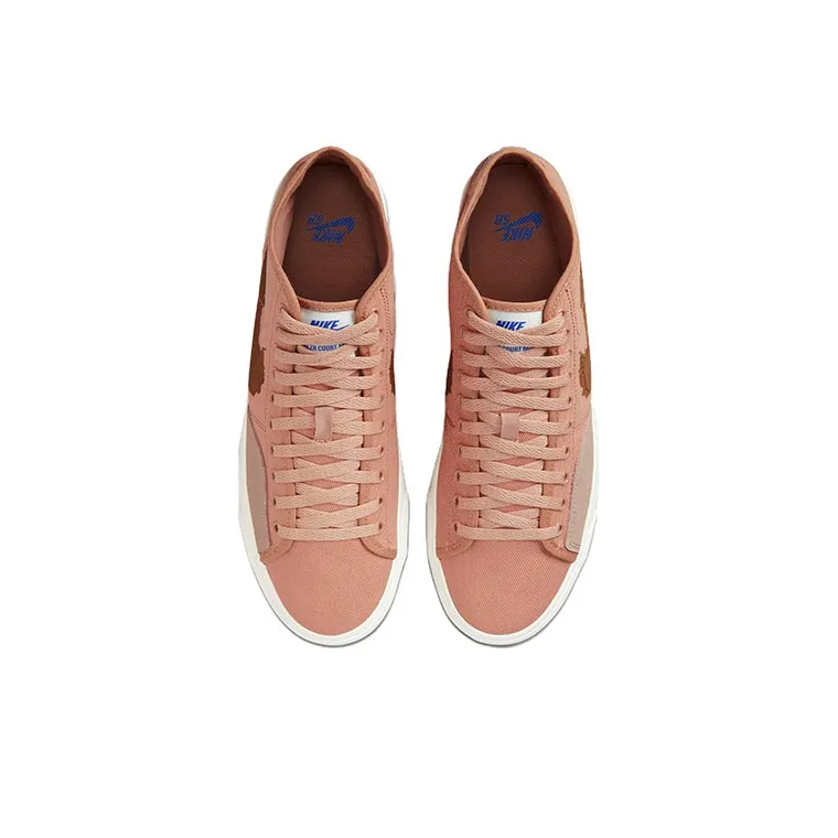 Nike Blazer Court Mid Premium Sb 'Rose Whisper Burnt Sienna'-3