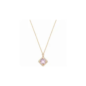 Swarovski Rose Gold Plated, Artificial Crystal Necklaces Women's