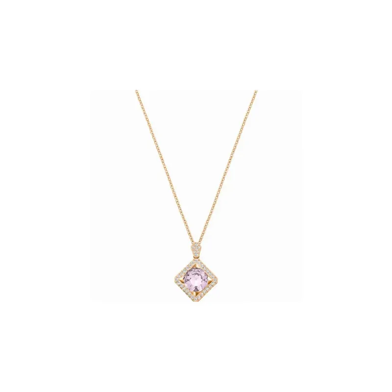 Swarovski Rose Gold Plated, Artificial Crystal Necklaces Women's-0
