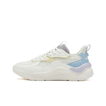 361° Casual Shoes Women's Low Top Feather White/Oxygen Blue