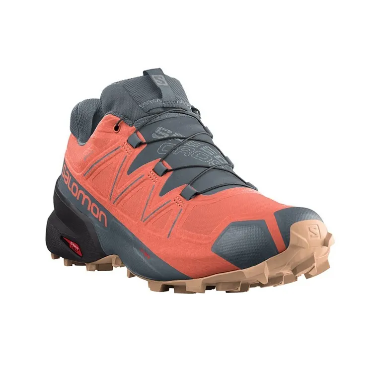 SALOMON Speedcross 5 Outdoor Shoes Women's Low-Top Black/Orange-2