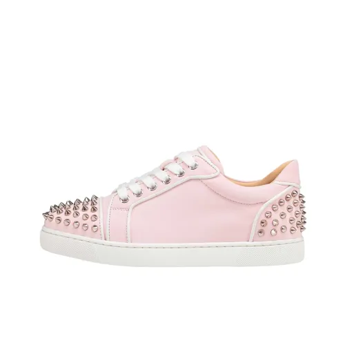 Christian Louboutin Skateboard Shoes Women's Low-Top Pink