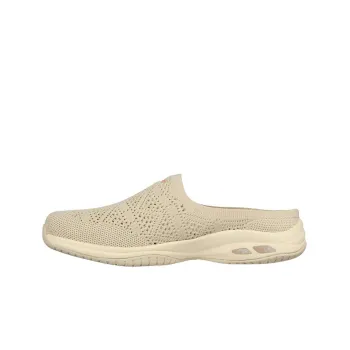Skechers Relaxed Fit Commute Time-In The Cushioning Anti-Slip And Wear-Resistant Low-Top Casual Shoes Women's Beige