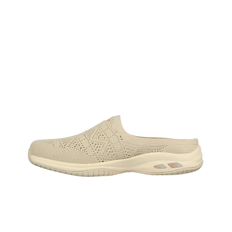 Skechers Relaxed Fit Commute Time-In The Cushioning Anti-Slip And Wear-Resistant Low-Top Casual Shoes Women's Beige-0