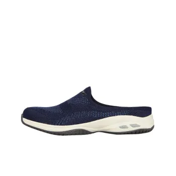 Skechers Relaxed Fit Cushioned Anti-Slip And Wear-Resistant Lightweight Low-Top Casual Shoes Women's Navy Blue
