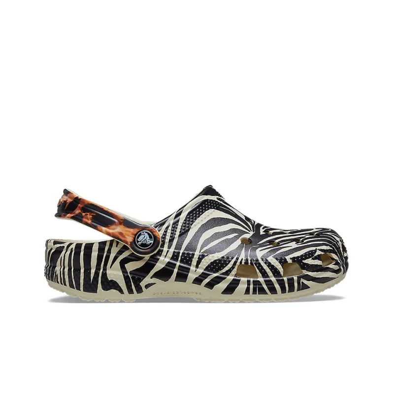 Crocs Classic Animal Beach Sandals Unisex Animal 'White'-1