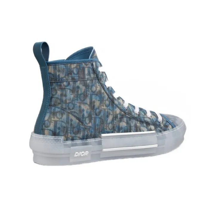 DIOR X Parley B23 High Top Blue Ocean Plastic-3