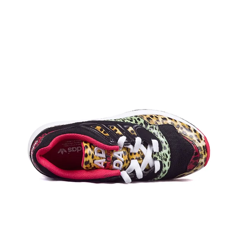Adidas Originals Torsion Allegra Wear-Resistant Low-Top Running Shoes Women's Leopard Print-3