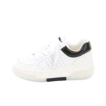 AMIRI Stadium Low Stylish Skateboarding Shoes Women's White