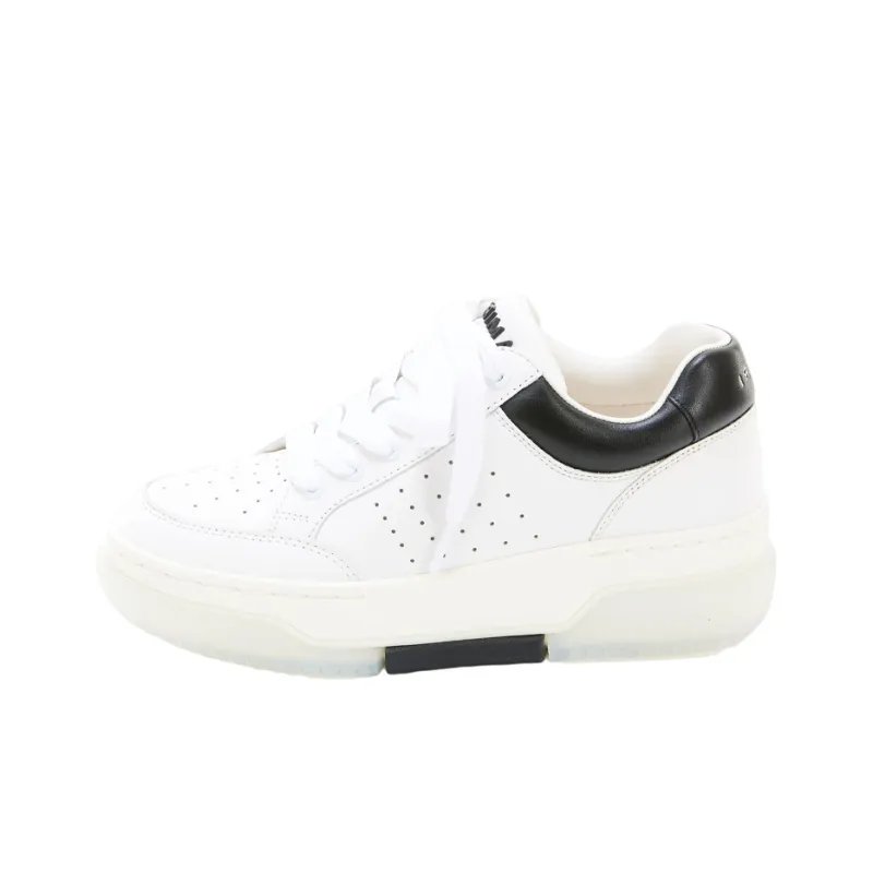 AMIRI Stadium Low Stylish Skateboarding Shoes Women's White-0