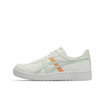 Asics JAPAN S Skateboard Shoes Women's Low-Top White/Orange/Green