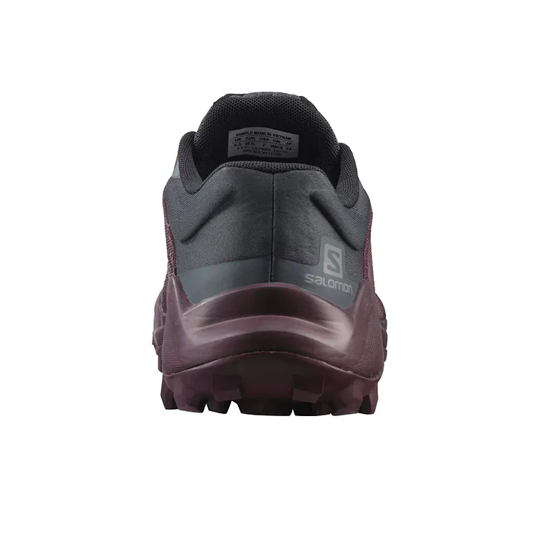 SALOMON Wildcross 1 Running Shoes Women's Low-Top Black/Red-2