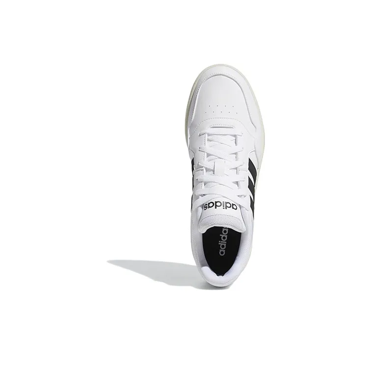 Adidas Hoops 3.0 White Black-4
