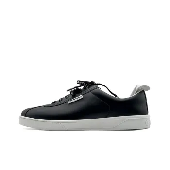 CHANEL Low Top Stylish Skateboarding Shoes Women's Black