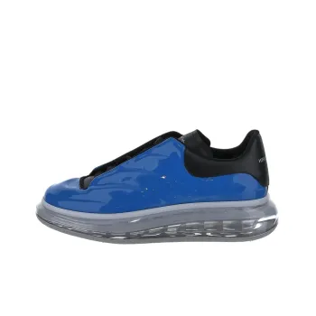 Alexander McQueen Oversized Sneakers 'Blue Black Grey'