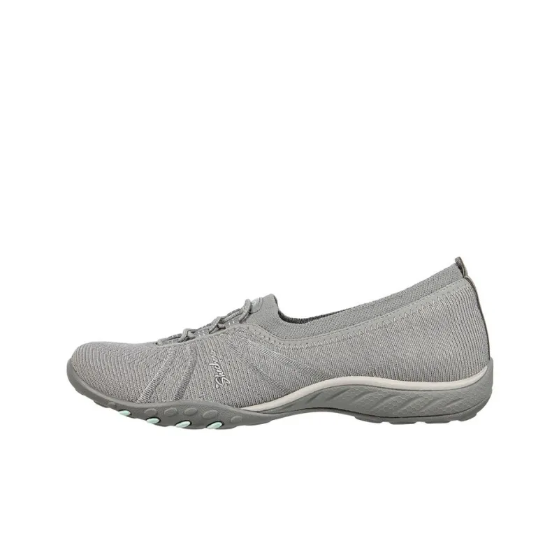 Skechers Breathe-Easy Casual Shoes Women's Low-Top Gray-0