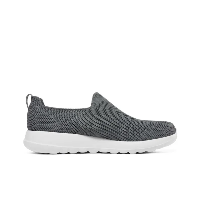 Skechers GO WALK Ma Cushioned Anti Slip And Wear Resistant Lightweight Low Top Casual Shoes Men's Charcoal Gray-1