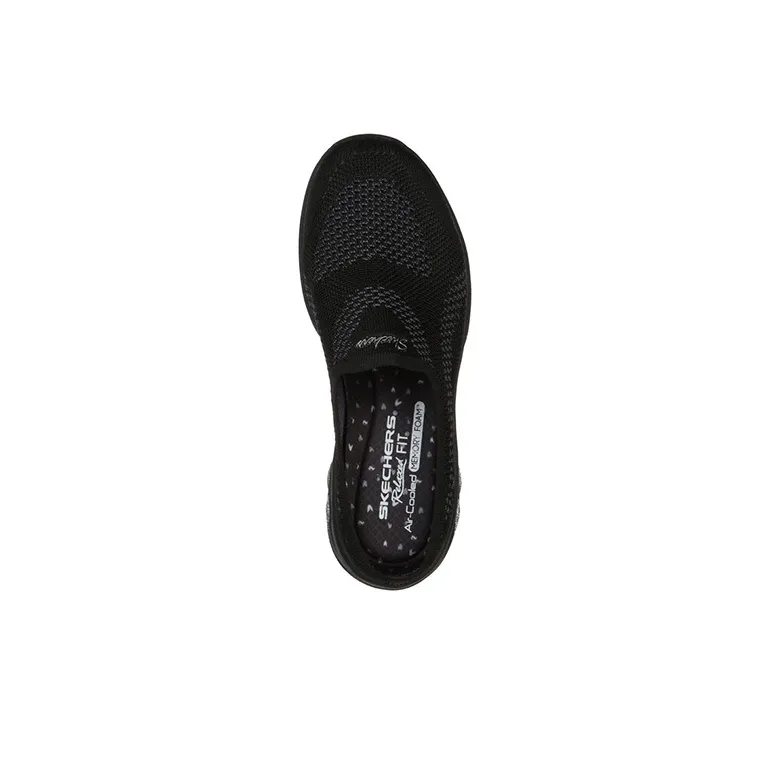 Skechers Commute Time Casual Shoes Women's Low-Top Black-3
