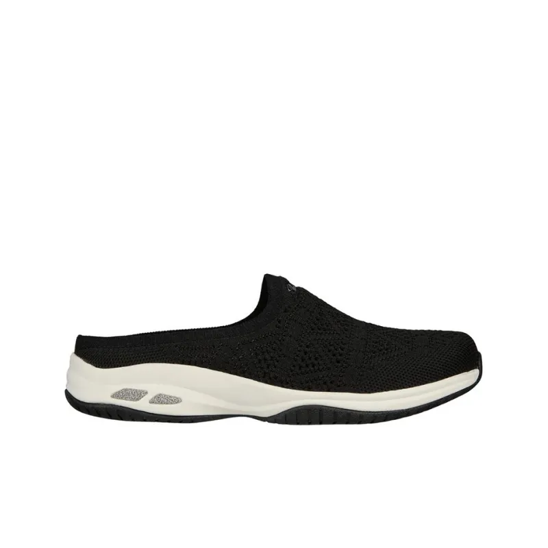 Skechers Commute Time Casual Shoes Women's Low-Top Black/White-1