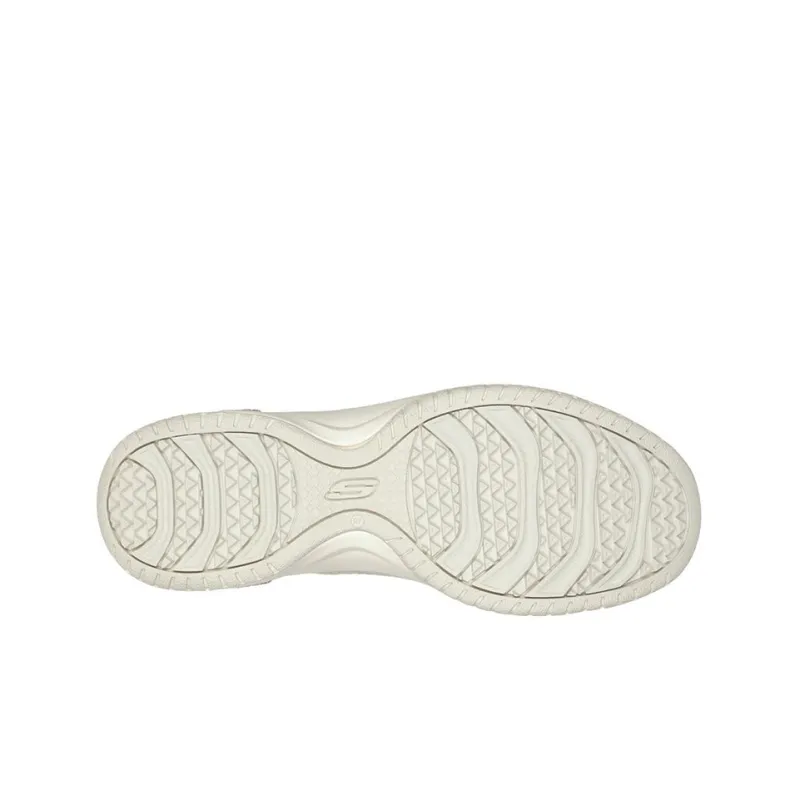 Skechers Relaxed Fit Commute Time-In The Cushioning Anti-Slip And Wear-Resistant Low-Top Casual Shoes Women's Beige-4