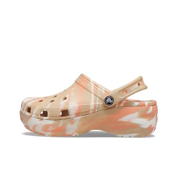 Crocs Classic Platformmarbled Clog Women's