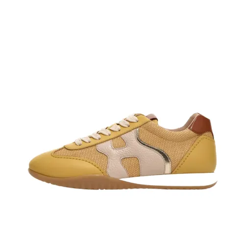 HOGAN Olympia Casual Shoes Women's Low-Top Yellow