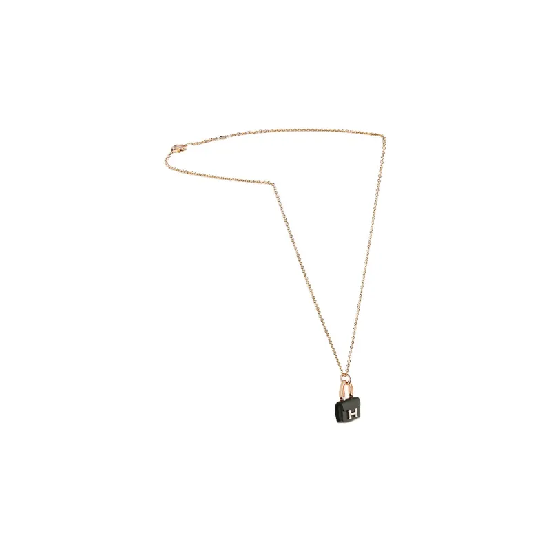HERMES Rose Gold Necklaces Women's-1