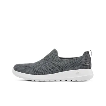Skechers GO WALK Ma Cushioned Anti Slip And Wear Resistant Lightweight Low Top Casual Shoes Men's Charcoal Gray