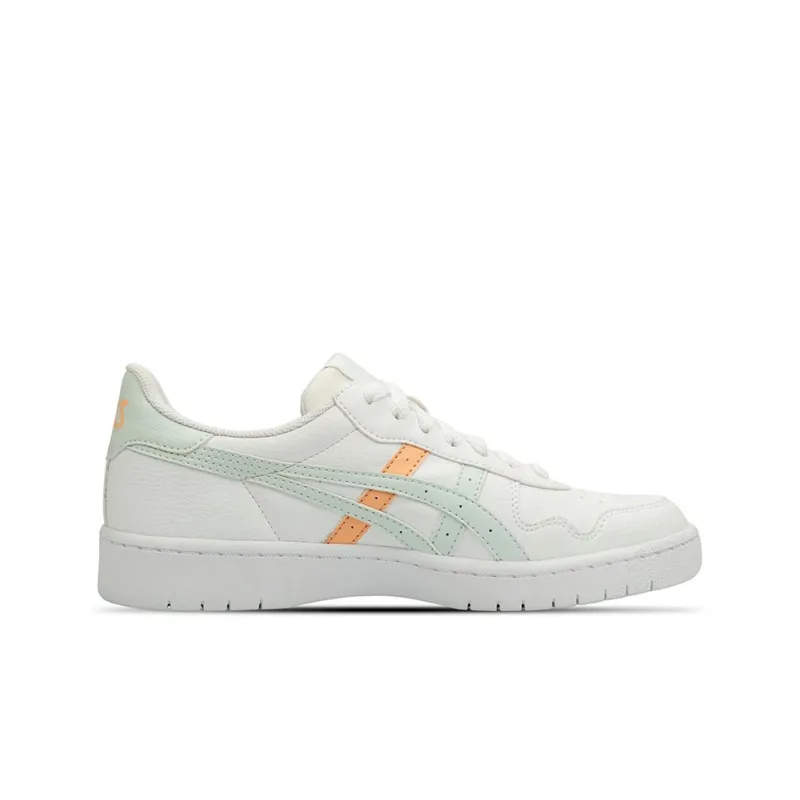 Asics JAPAN S Skateboard Shoes Women's Low-Top White/Orange/Green-1