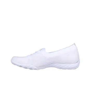 Skechers Breathe-Easy Casual Shoes Women's Low-Top White