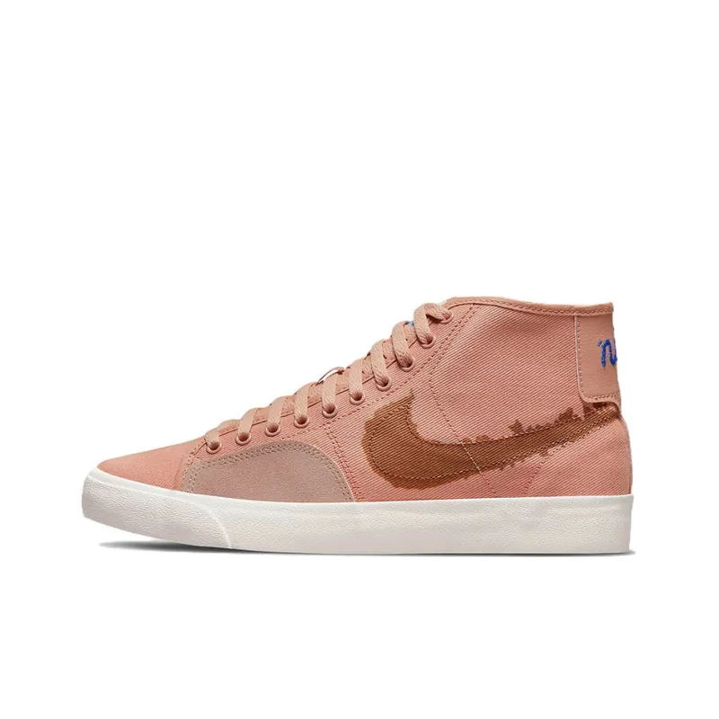 Nike Blazer Court Mid Premium Sb 'Rose Whisper Burnt Sienna'-0