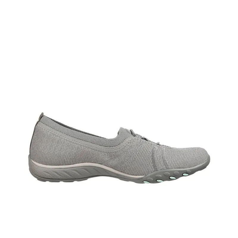 Skechers Breathe-Easy Casual Shoes Women's Low-Top Gray-1