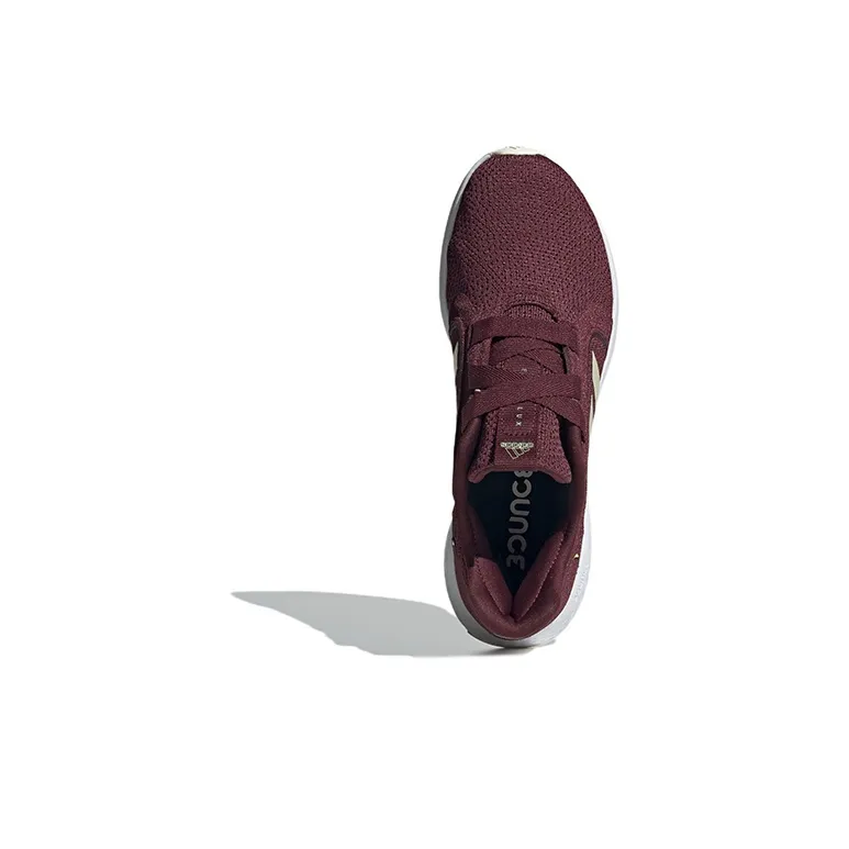 Adidas Edge Lu Wear-Resistant Low-Top Running Shoes Women's Burgundy-4