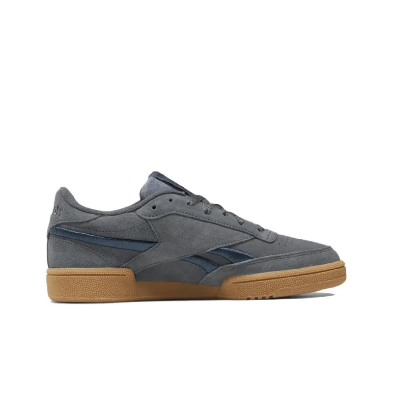 Reebok Club C Skateboard Shoes Women's Low-Top Dark Gray-1
