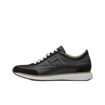HERMES Low Top Stylish Skateboarding Shoes Men's Black